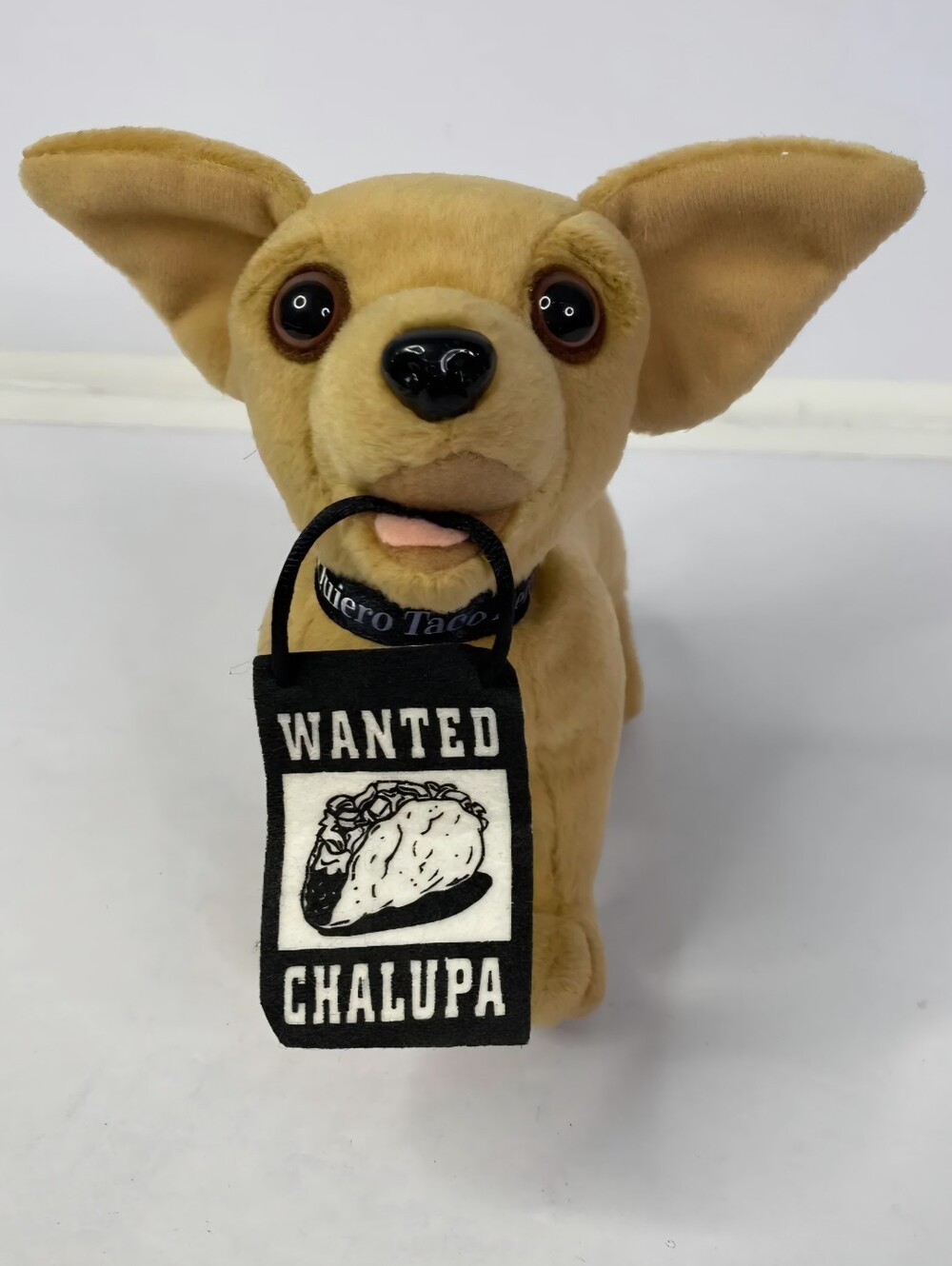 Set Of Two Vintage Taco Bell Plush Do Gadgits That Still Talk!